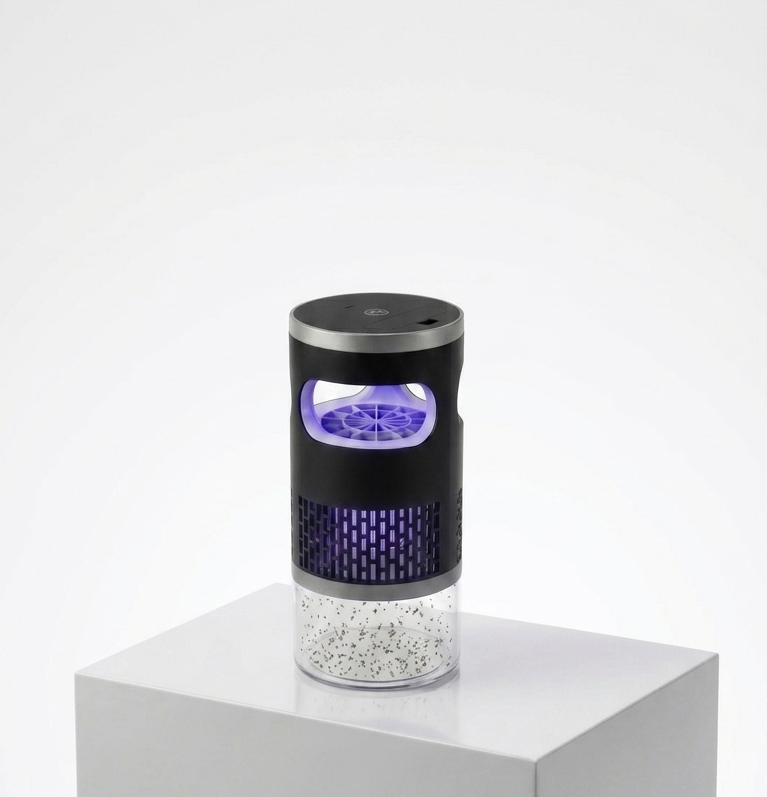 Buzzless AirTrap Go cordless mosquito fruit fly and flying insect trap for indoor and outdoor bug protection