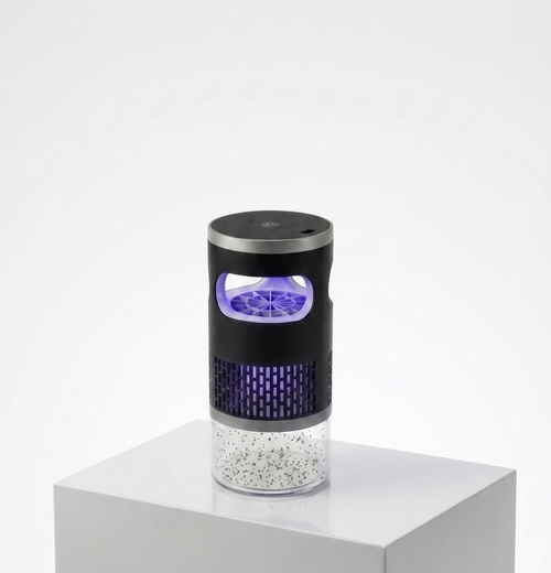 Buzzless AirTrap Go cordless mosquito fruit fly and flying insect trap for indoor and outdoor bug protection
